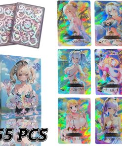 fuxi 55Pcs Goddess Story Card Holographic Golden Letter